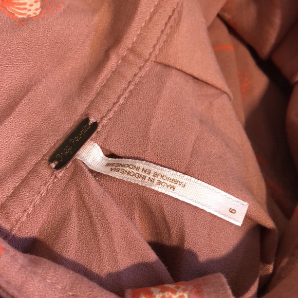 Free People mauve dandelion halter dress, size 6 - Picture 5 of 10